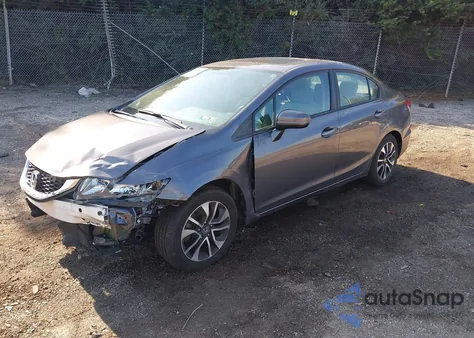 2014 Honda Civic Ex from USA, damaged, VIN 2HGFB2F82EH546185